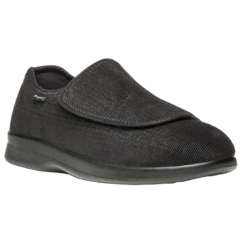 Warm Winter Boots Cush N Foot Black Corduroy