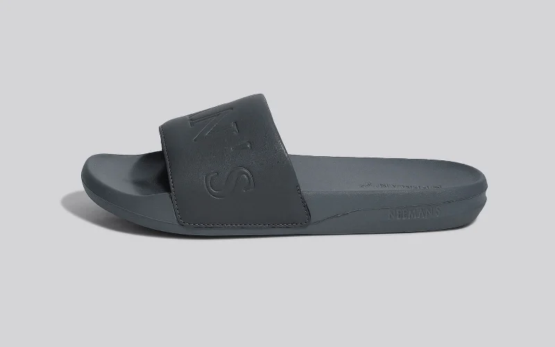 Comfortable Snow Boots For Women Cushy Slides : Grey