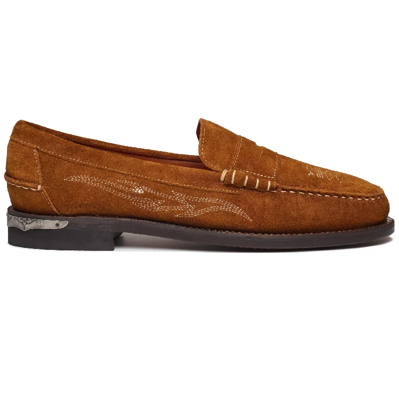Fashionable Hiking Shoes Dan Dallas -  Brown Cognac