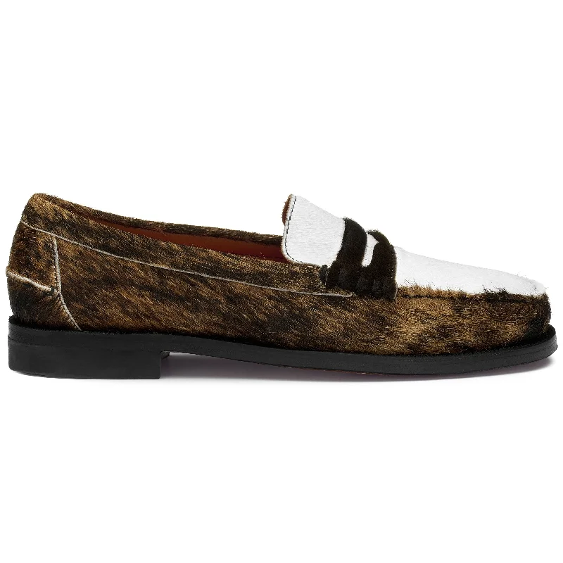 Trendy Snow Footwear Dan Raw - Dark Brown & White & Black