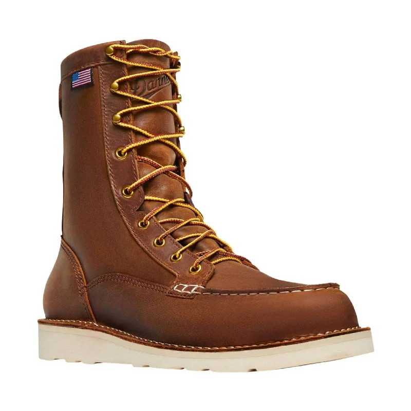 Stylish Hiking Sandals Online Sale Danner Men's Bull Run 8 Inch Moc Soft Toe Work Boot - Tobacco