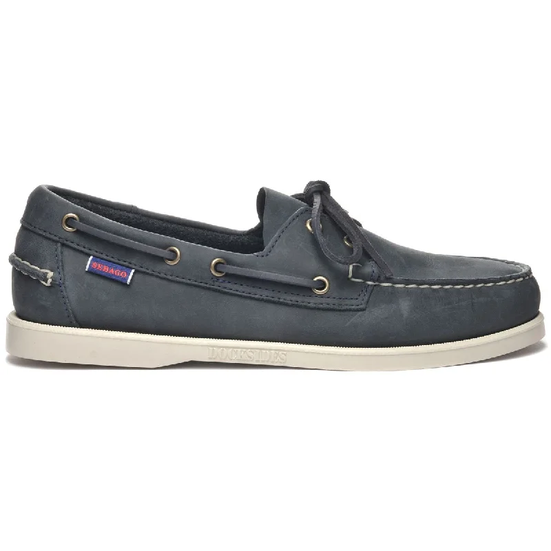 Comfortable Snow Boots Docksides Portland Crazy H - Navy Blue