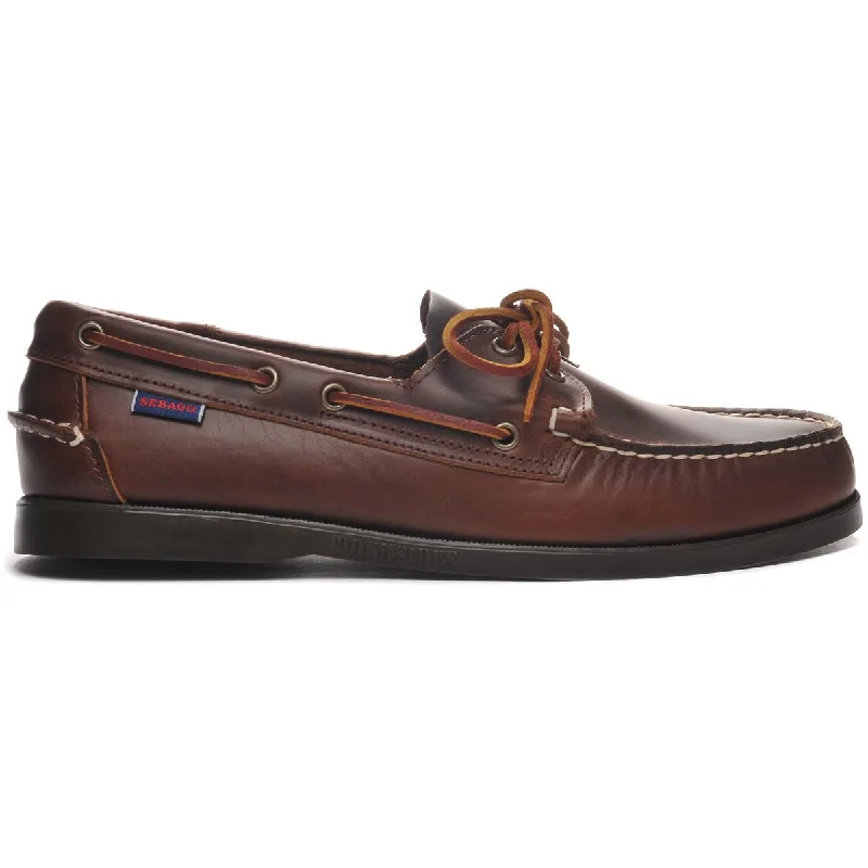 Comfortable Sandals For Summer Portland Waxed - Brown & Dark Ocra