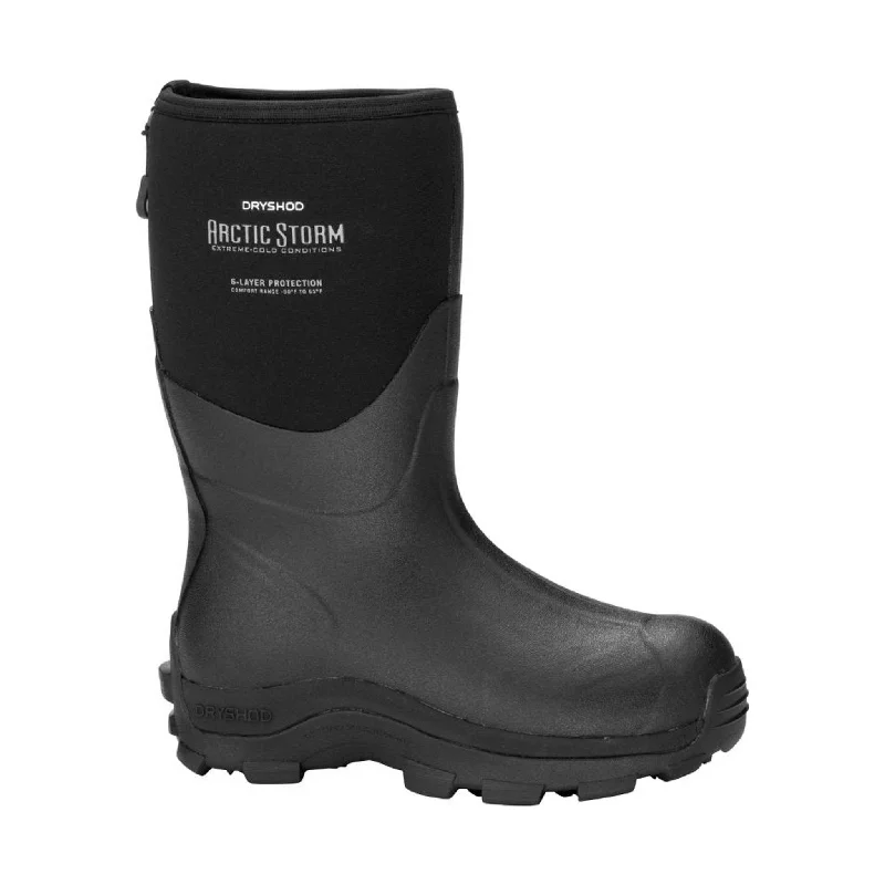 Comfortable Sports Footwear Sale Dryshod Men's Arctic Storm Mid Boot - Black