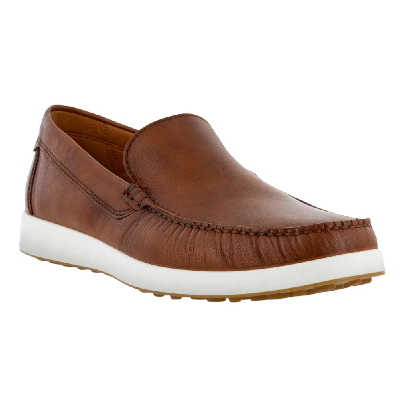 High Quality Running Shoes Ecco S Lite Moc Cognac Leather Classic Shoe (Men's)