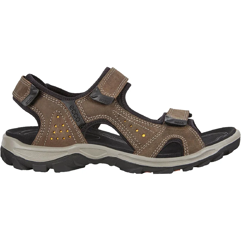 Stylish Work Sandals Men's Ecco Yucatan Lite Dark Clay Nubuck