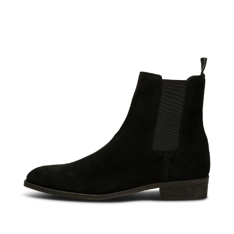 Durable Sports Sneakers Eli chelsea boot suede - BLACK