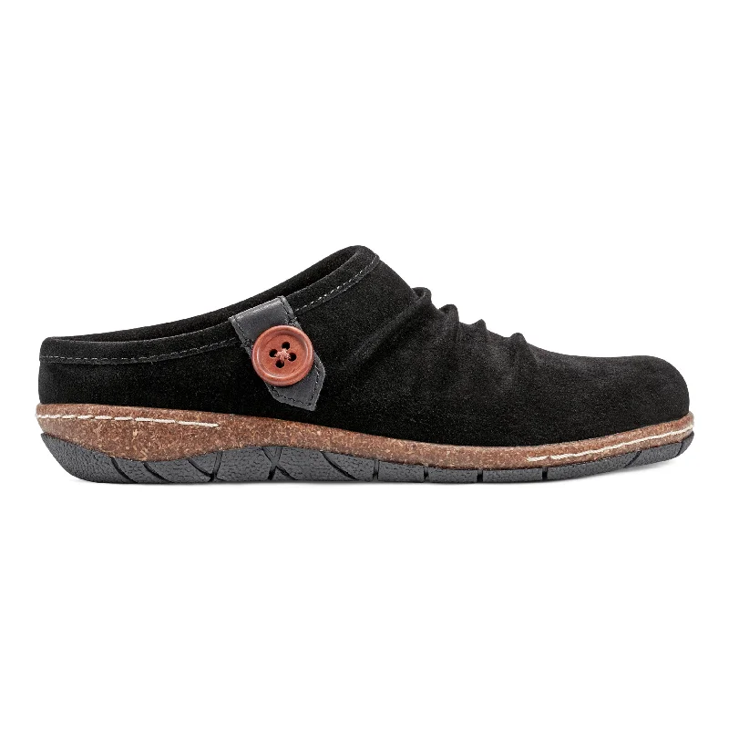 Fashionable Hiking Boots Enchant Round Toe Slip-on Casual Clogs