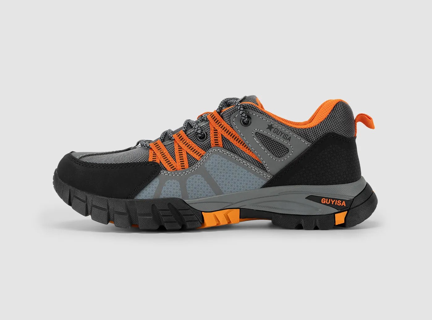 Durable Hiking Footwear Online FitVille Men's Leather Hiking Shoes