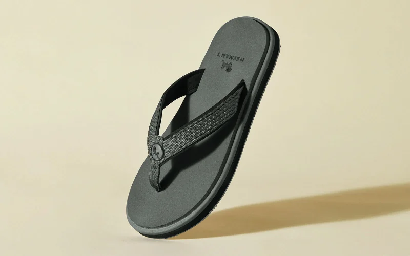 Comfortable Sports Sandals For Sale Fluffy flips : Pebble Grey