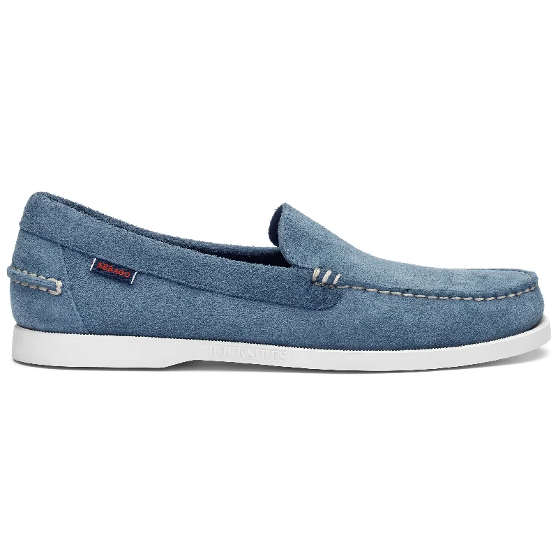 Breathable Running Shoes Frank Boat Roughout - Indigo