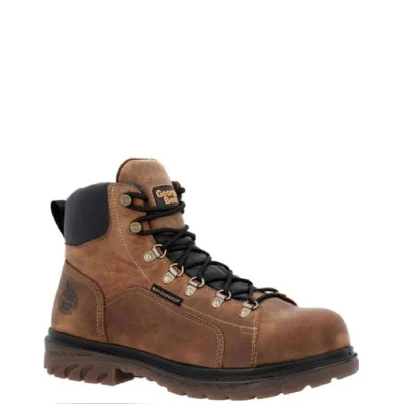 Stylish Hiking Shoes Online Georgia Boot Men's Comfort Core Next Gen 6" Waterproof Work Boot