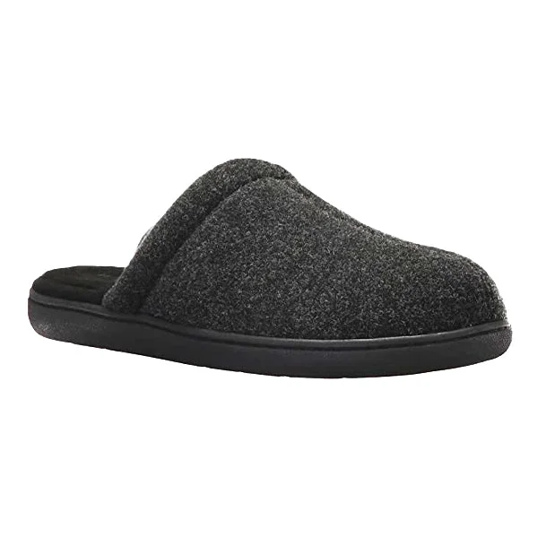 Running Shoes For Men Tempur-Pedic Gerrard Slipper Charcoal (Men's)