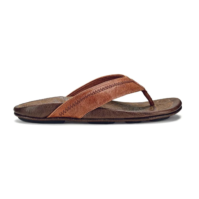 Vintage Boots Collection Hiapo Leather Sandal by Olukai