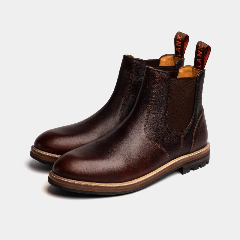 Trendy Walking Shoes HOGHTON // CHESTNUT GRAINED