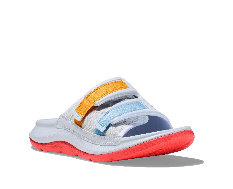 Best Running Footwear For Sale Hoka All Gender/ Unisex Ora Luxe Color: White / Camellia Best Running Footwear For Sale Hoka All Gender/ Unisex Ora Luxe Color: White / Camellia