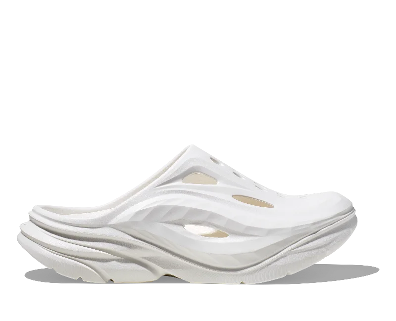 Luxury Running Shoes Hoka Ora Recovery Mule White White Unisex