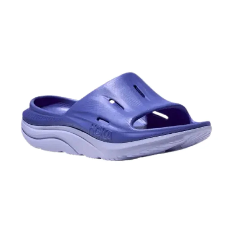 Sporty High Heels HOKA Ora Recovery Slide 3 - Stellar Blue/Mirage