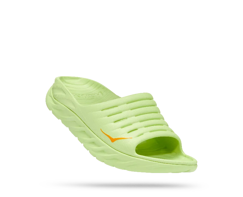 Comfortable Flip Flops For Sale Hoka Ora Recovery Slide Color: Butterfly / Radiant Yellow Comfortable Flip Flops For Sale Hoka Ora Recovery Slide Color: Butterfly / Radiant Yellow