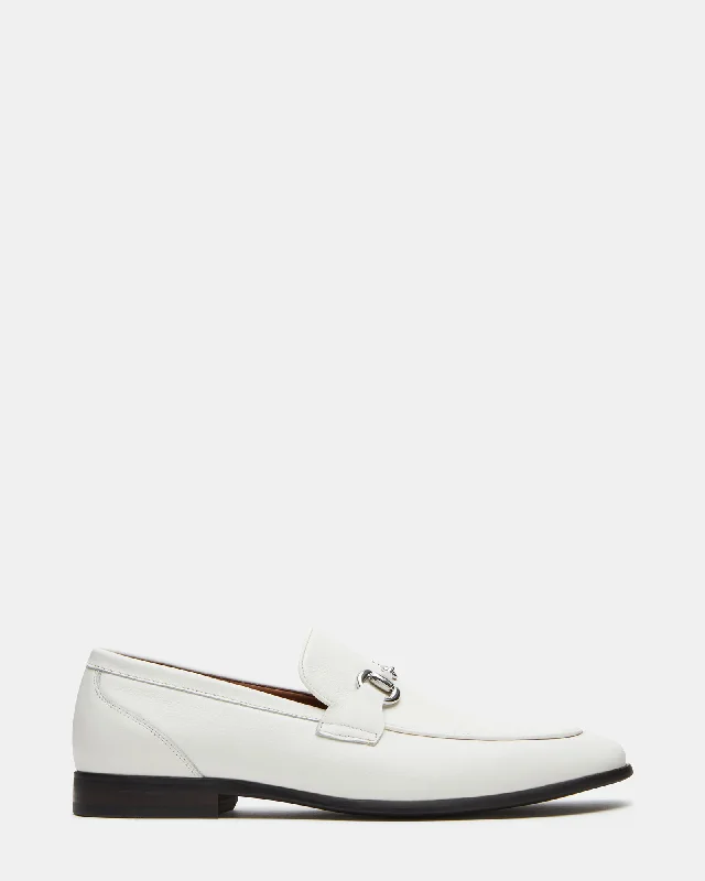 Casual Hiking Shoes JAYSHAN WHITE LEATHER