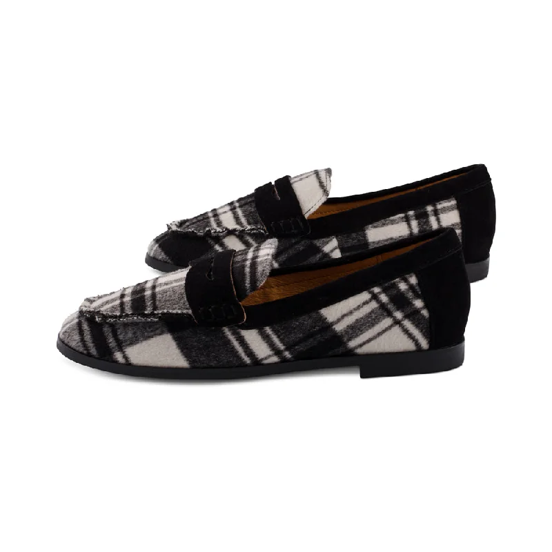 Best Casual Sandals For Sale Jojo Black / White Plaid F24