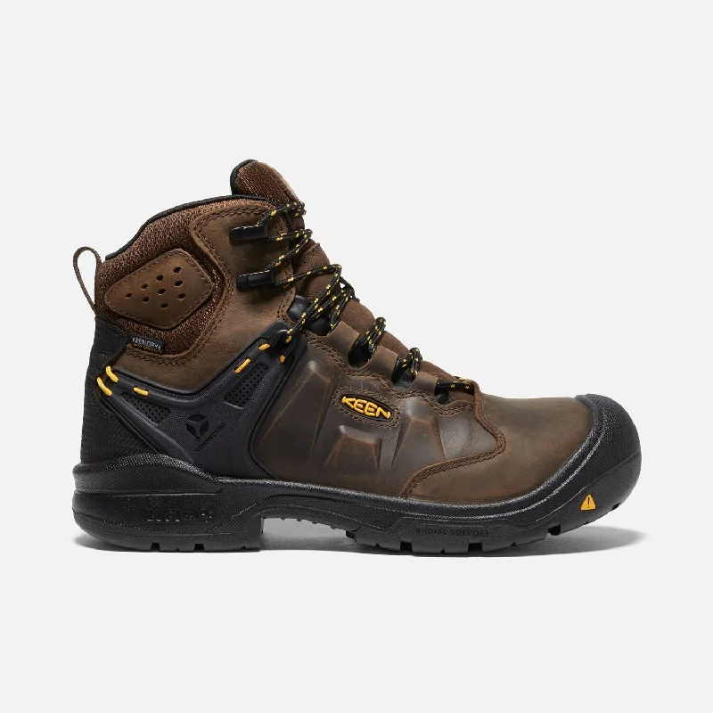 Stylish Hiking Boots For Winter Keen Men's Dover 6-inch Waterproof Carbon Fiber Toe Boot