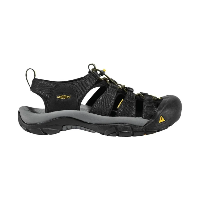 Comfortable Running Boots Sale KEEN Men's Newport H2 - Black