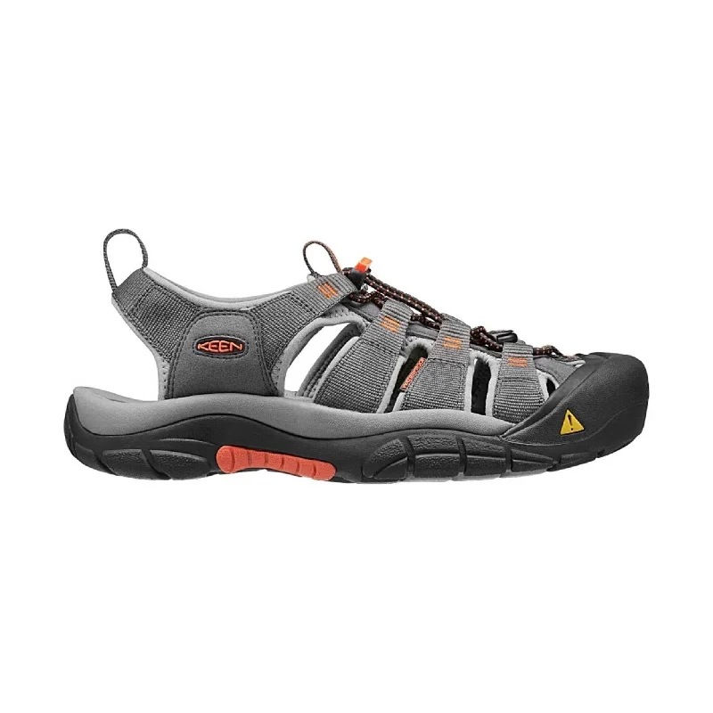 Best Running Footwear For Sale Online KEEN Men's Newport H2 - Magnet / Nasturtium