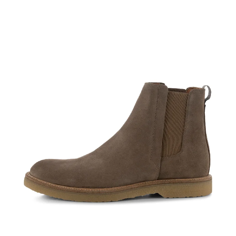 Trendy Boots Online Kip chelsea boot suede - TAUPE