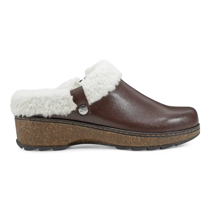 Comfortable Hiking Sandals Online Kona Round Toe Slip-on Casual Heeled Mules