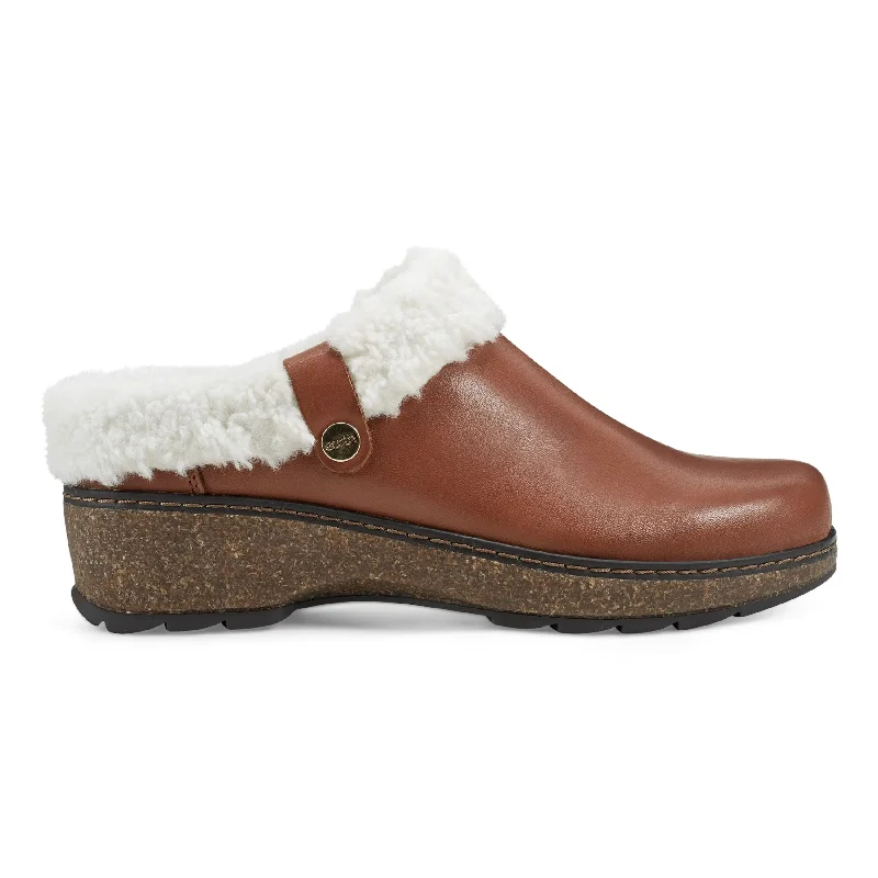 Durable Hiking Footwear For Sale Kona Round Toe Slip-on Casual Heeled Mules