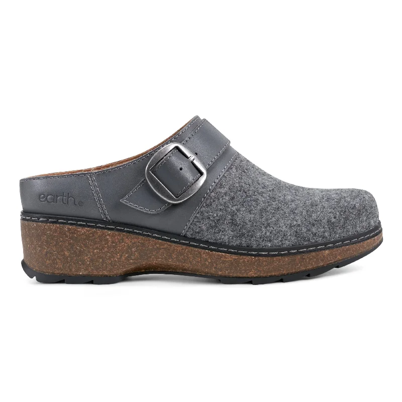 Comfortable Casual Sandals For Hiking Kulla Slip-on Round Toe Block Heel Casual Mules