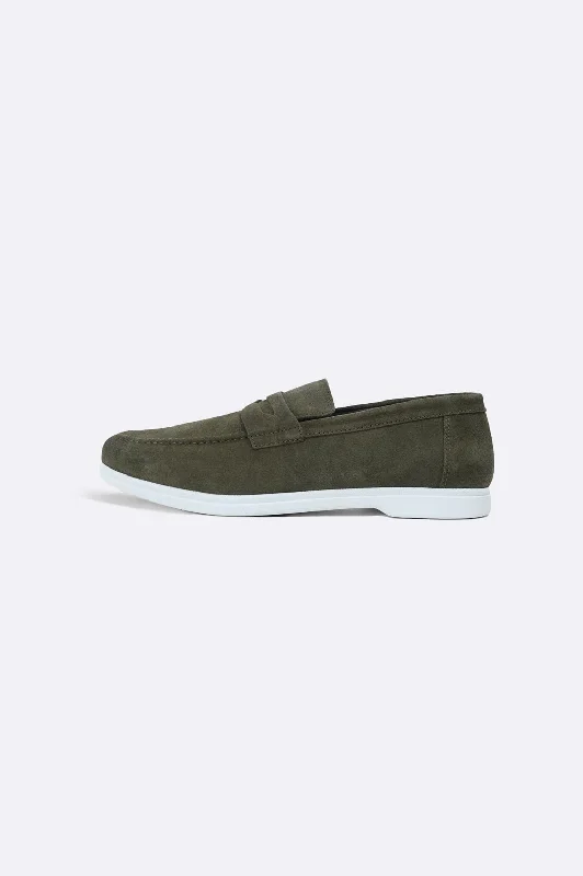 Trendy Platform Sneakers LEATHER LOAFERS