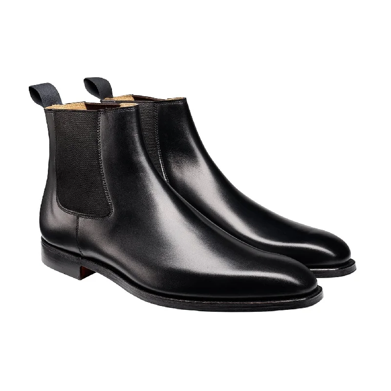 Fashionable Sneakers Collection Lingfield Black Calf