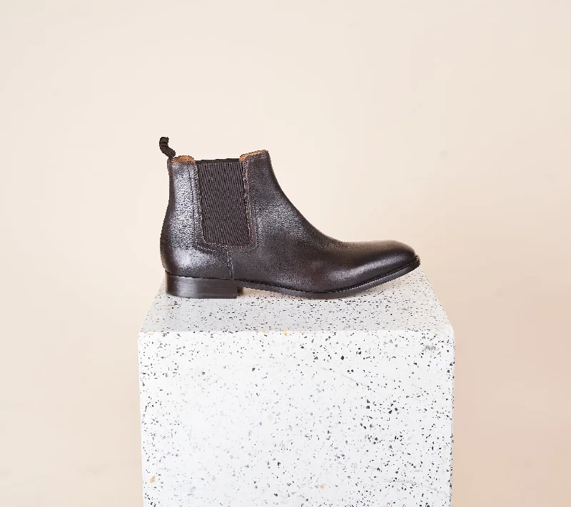 Best Formal Shoes Online Lori - Men's Chelsea Boot Chocolate Leather