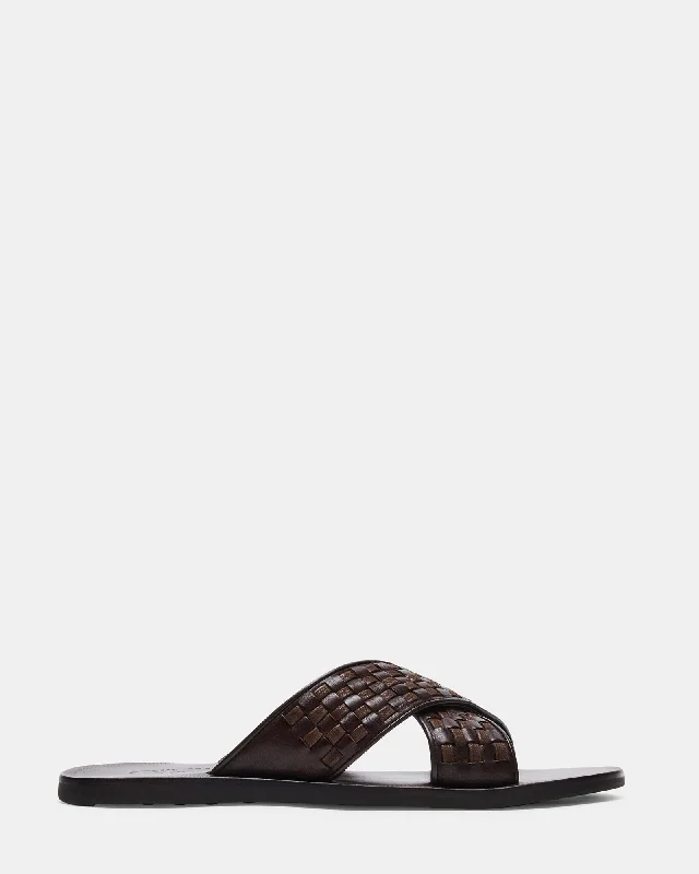 Comfortable Snow Sneakers For Sale LUKKE BROWN LEATHER