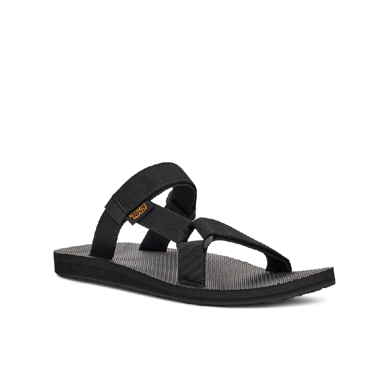 Comfortable Loafers For Men Men's Teva Universal Slide Color: Black
