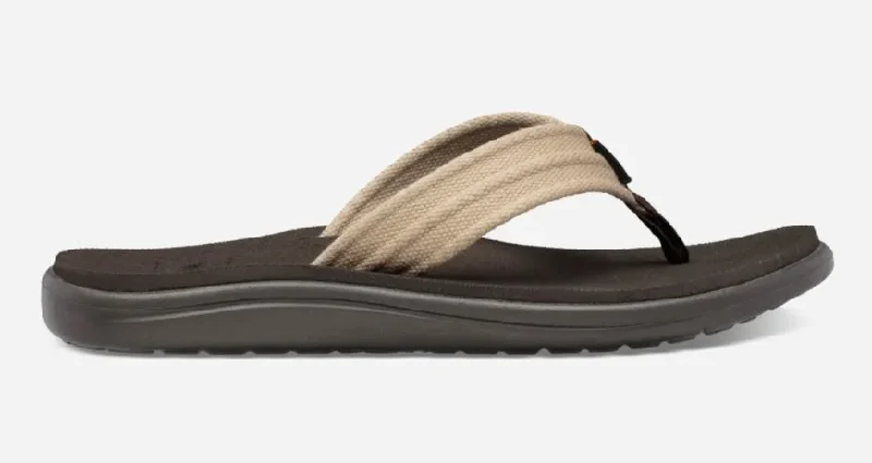 Luxury Boots For Sale Teva Men's Voya Canvas Flip Dune 1112670DUNE