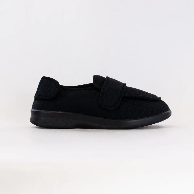 Comfortable Boots For Winter Propet Cronus (Men's) - Black Stretch