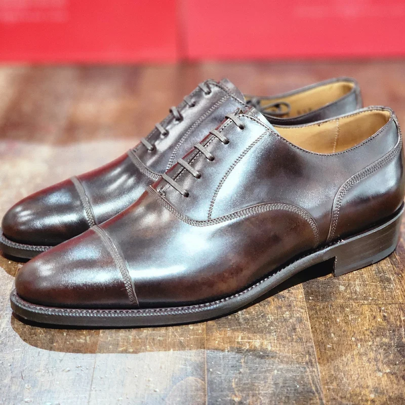 Sporty Hiking Footwear Magnolia - Dark Brown Museum Calf