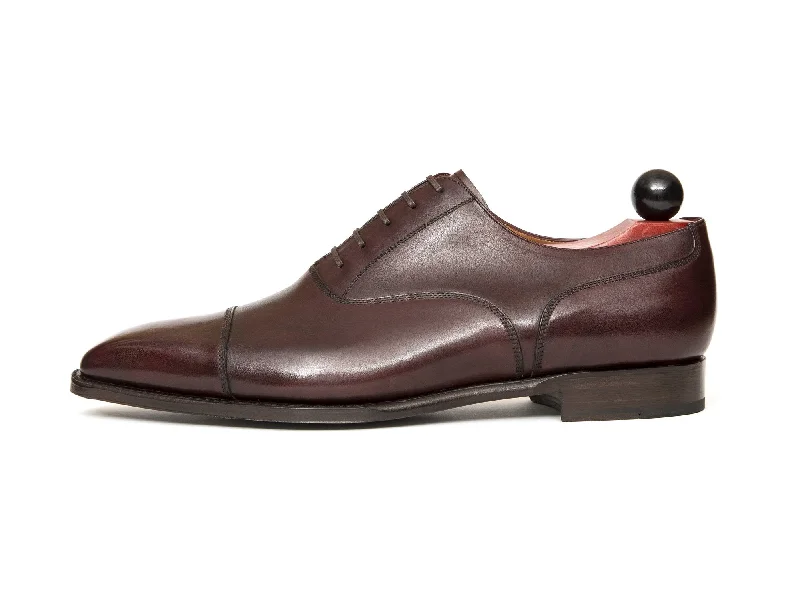 Comfortable Casual Sandals Magnolia - MTO - Shaded Merlot - MGF Last - Single Leather Sole