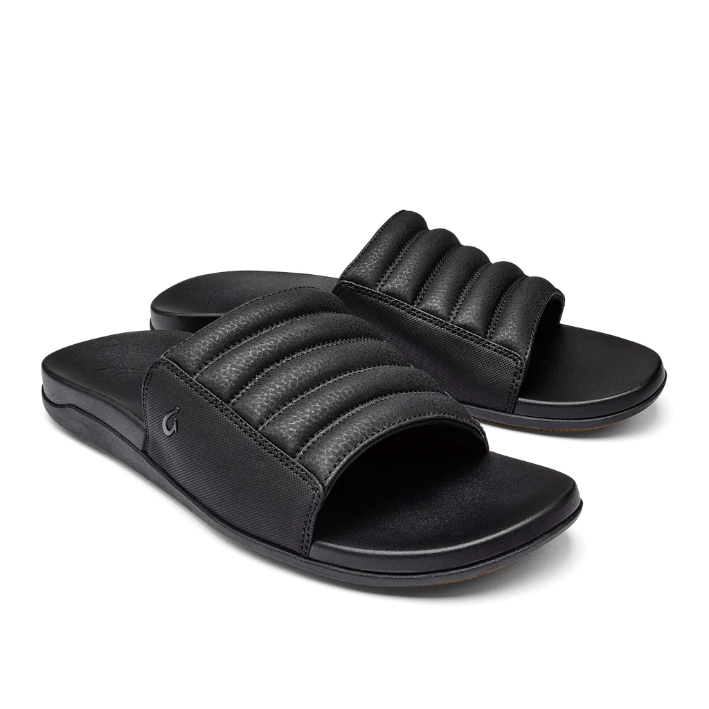Comfortable Snow Boots For Sale Olukai Maha 'Olu Black Men's
