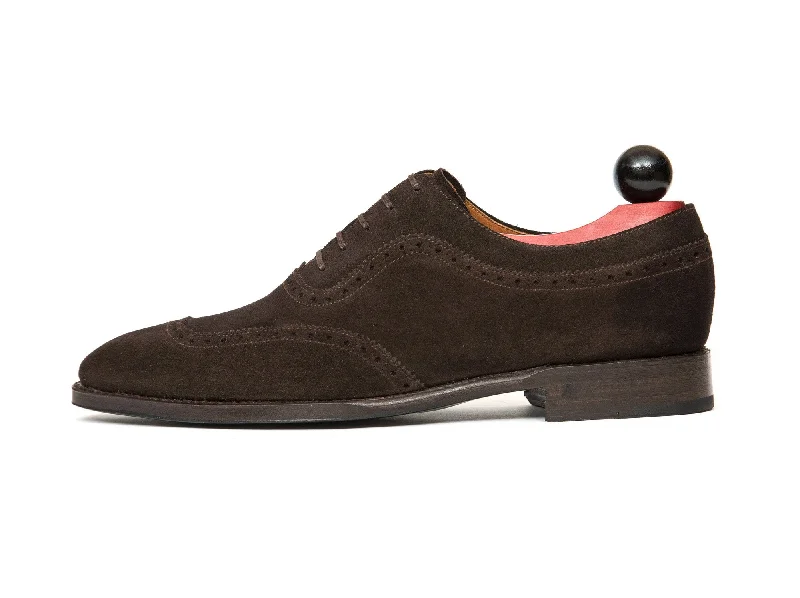Waterproof Running Sandals Medina - MTO - Bitter Chocolate Suede - LPB Last - Single Leather Sole Waterproof Running Sandals Medina - MTO - Bitter Chocolate Suede - LPB Last - Single Leather Sole