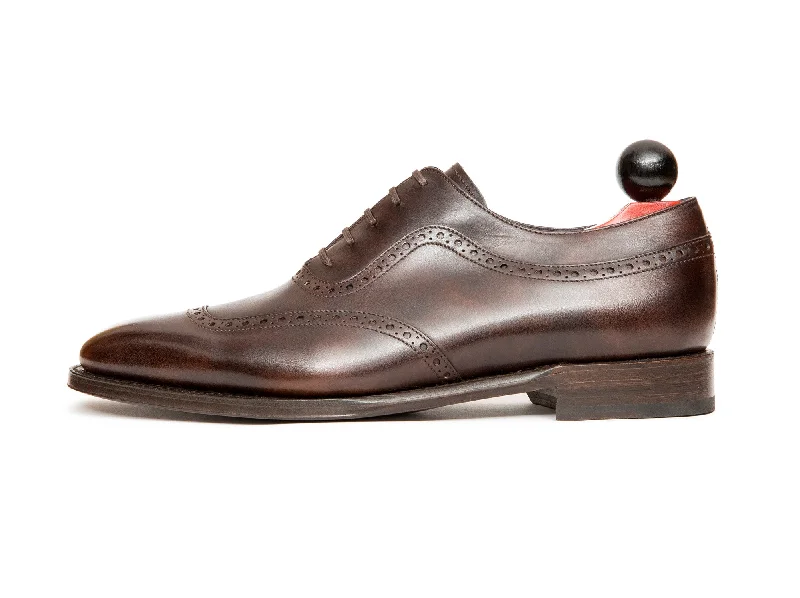 Stylish Running Sandals Medina - MTO - Dark Brown Museum Calf - LPB Last - Single Leather Sole