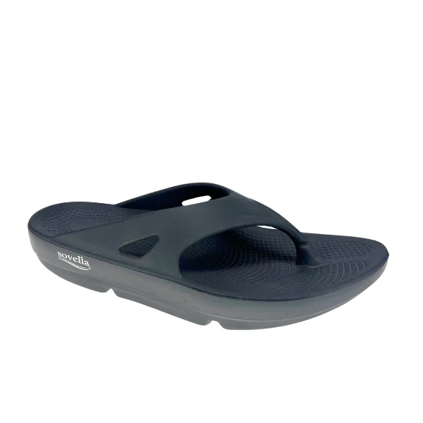 Fashionable Flat Shoes Sovella Men's PF Thong Dark Grey