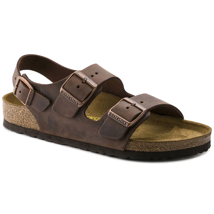Fashionable Summer Shoes Mens Birkenstock Milano Habana