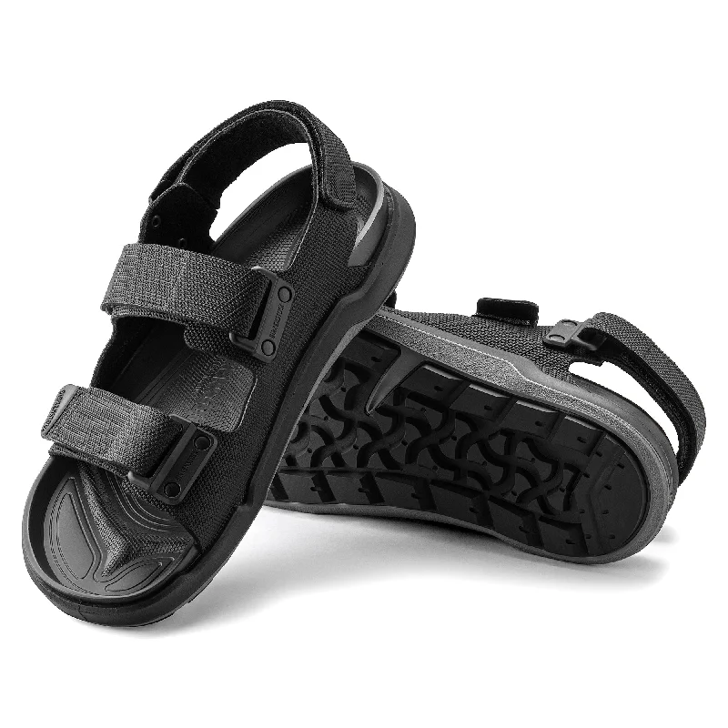 Comfortable Hiking Sandals Online Sale Men's Birkenstock Tatacoa Birko Flor Color: Futura Black Comfortable Hiking Sandals Online Sale Men's Birkenstock Tatacoa Birko Flor Color: Futura Black