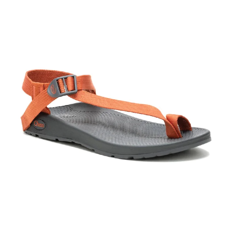Comfortable Hiking Sneakers Online Men's Chaco Bodhi Sandal Color: Orange Rust