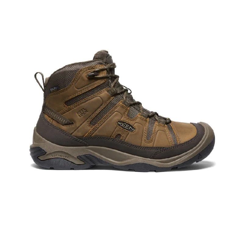 High Fashion Hiking Boots Men's Circadia Waterproof Boot  |  Bison/Brindle