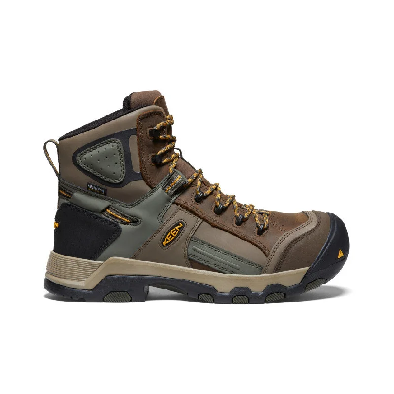 Trendy Hiking Boots Sale Men's Davenport AL Waterproof Mid (Composite Toe) | Shitake/Forest Night Trendy Hiking Boots Sale Men's Davenport AL Waterproof Mid (Composite Toe) | Shitake/Forest Night